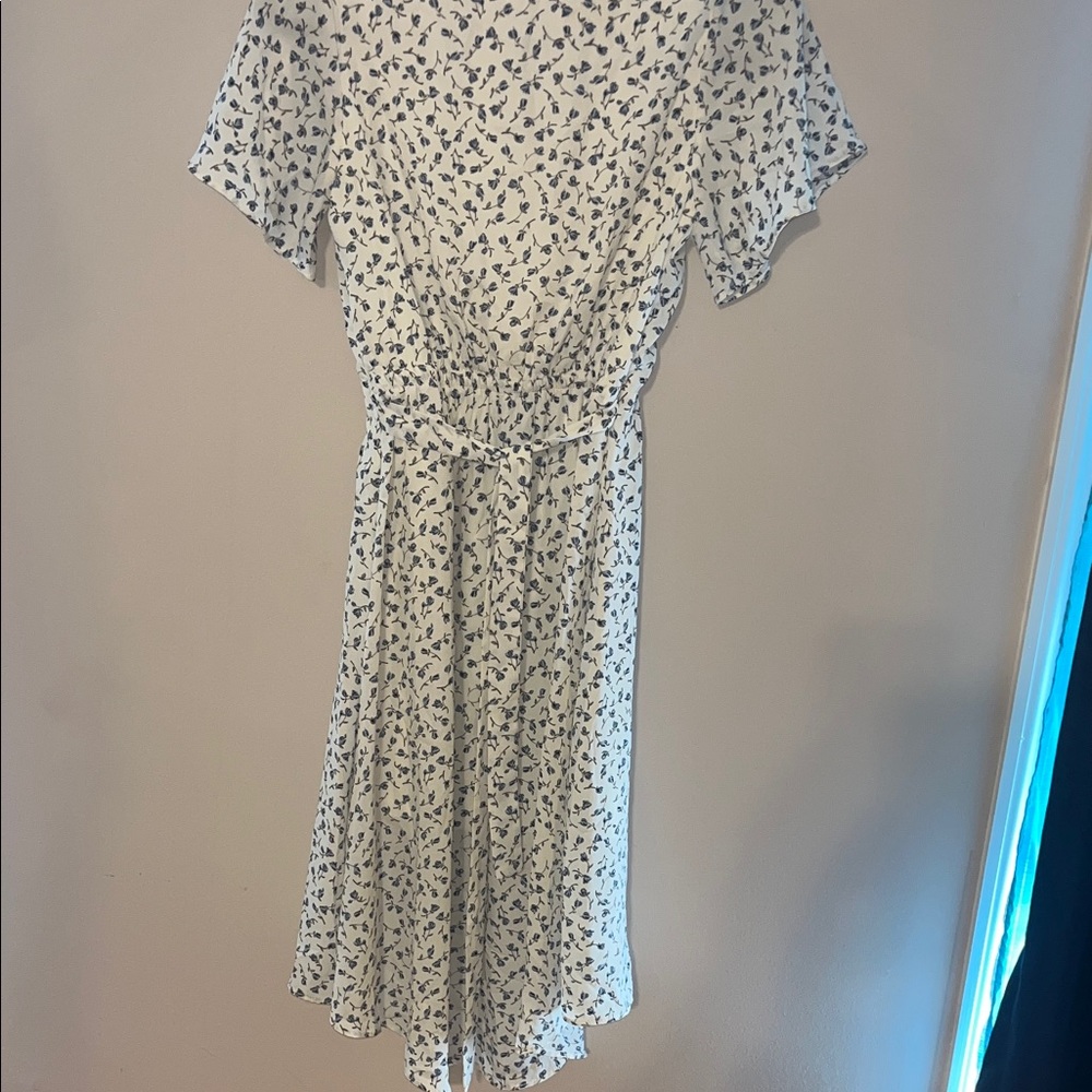 🔥Sienna Sky White Floral High Low Dress - Picture 4 of 4